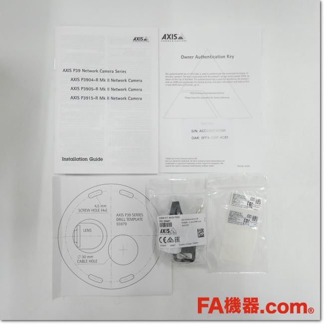 FA機器ドットコム / P3905-R Mk 固定ドームネットワークカメラ