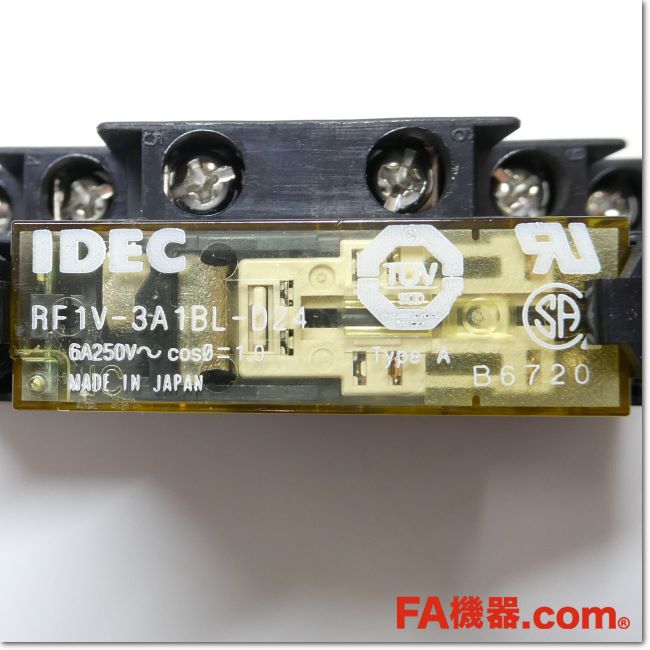 FA機器ドットコム / RF1V-3A1BL-D24 強制ガイド式リレー 4極