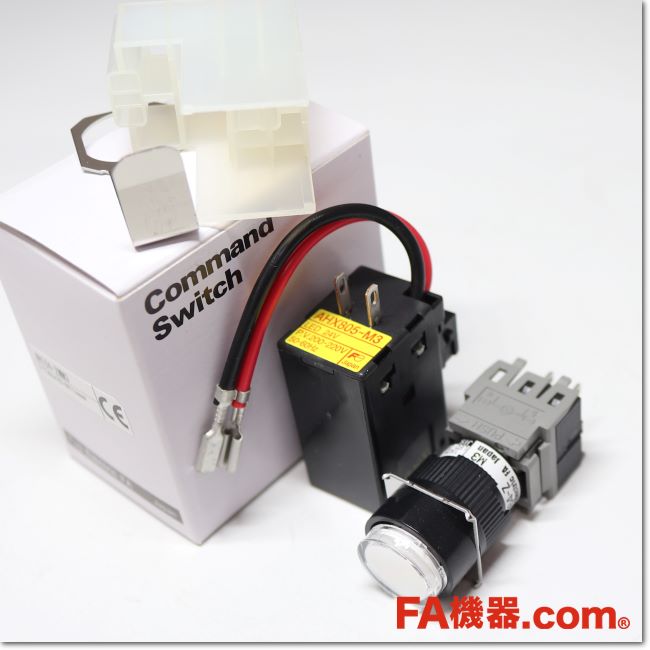 FA機器ドットコム / AH164-ZWM3 φ16 表示灯 丸突形 AC200/220V
