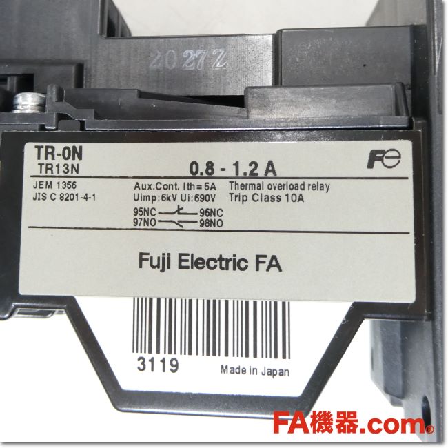 富士工業ICMNST8H-2.8N   7個 Nitoyo Auto Parts Alternator 897245850 for I Suzu-4hf1