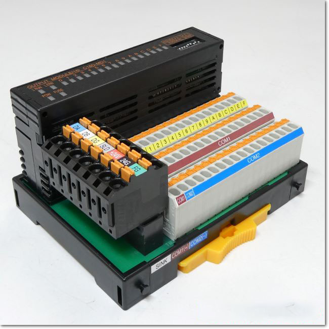 C16D-MT1XR CC-LinkVer1.10 出力ターミナル16点 プッシュイン端子台 (東洋技研)