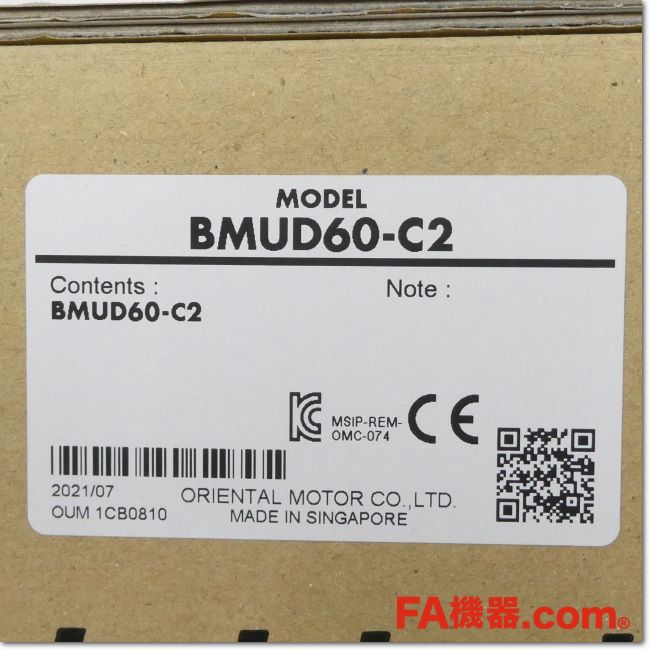 FA機器ドットコム / BMUD60-C2 ブラシレスモーター用ドライバ 単