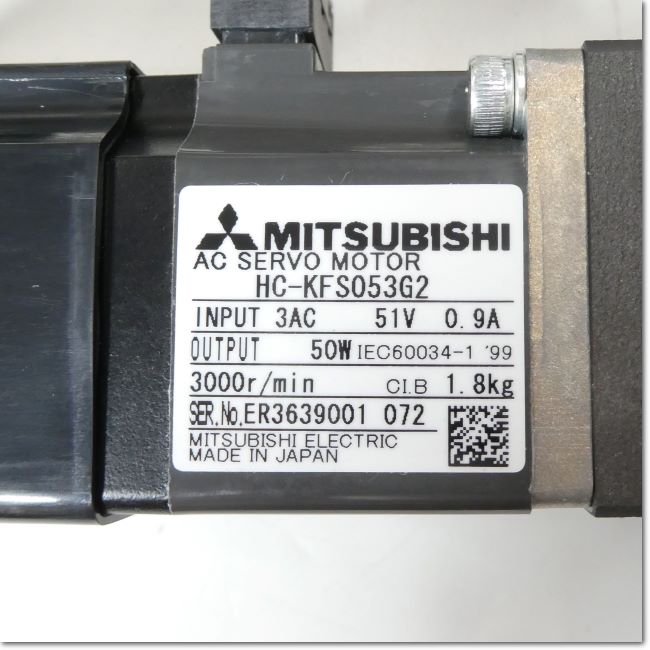 FA機器ドットコム / HC-KFS053G2 ACサーボモータ 50W 減速機付き