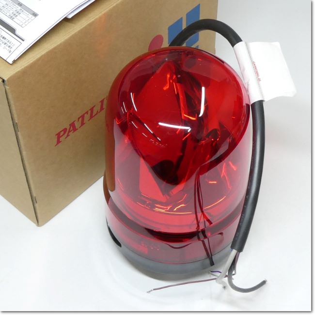 FA機器ドットコム / SKH-M2JB-R φ100 小型回転灯 3点ボルト足