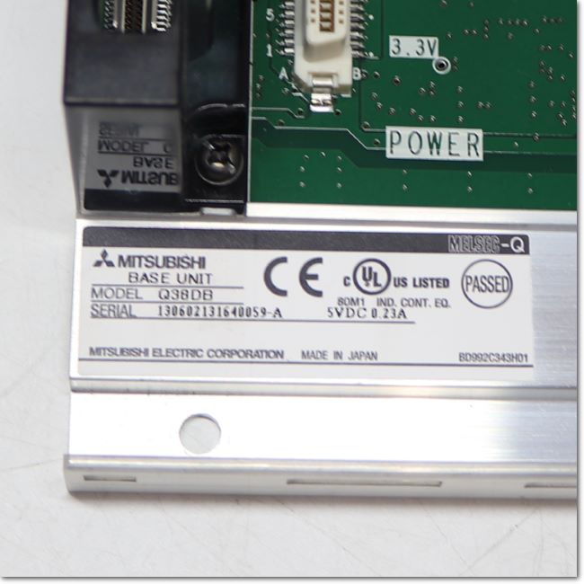 ベースユニット：Q38DB Q38DB マルチCPU 間高速基本ベースユニット 1台 三菱電機 【通販