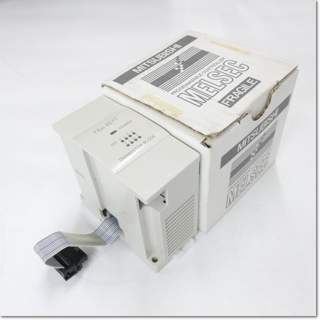 4個セット］三菱電機 FX2N-8EYR シーケンサ 出力増設ブロック