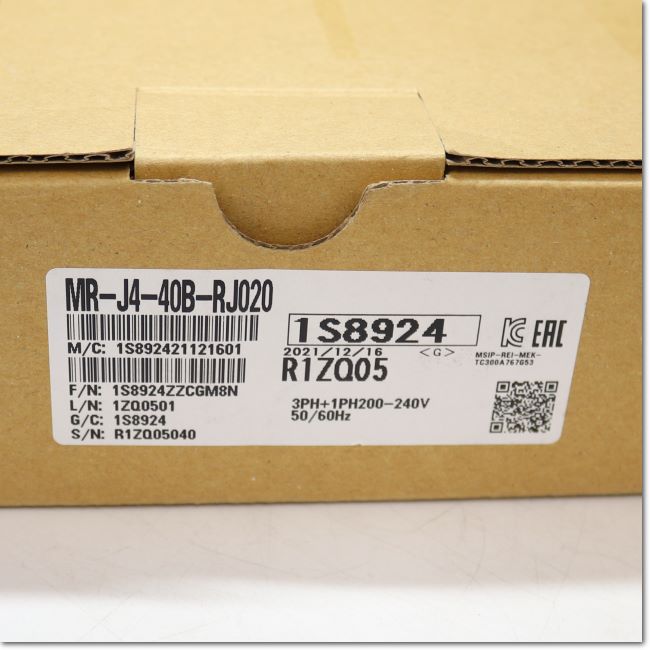 いち。MR-J2S-60A MR-J4-40B-RJ020セット Amazon.co.jp: MR-J4-40B-RJ020 ACサーボアンプ 0.4kW MR-J2S-B