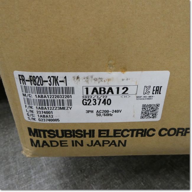 FA機器ドットコム / FR-F820-37K-1 ファン・ポンプ用インバータ