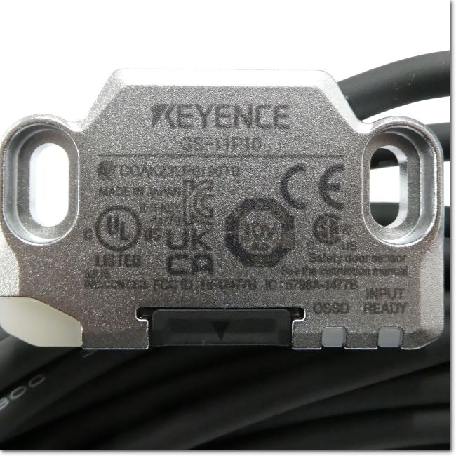 キーエンス GS-11P10 セーフティドアセンサ  3個セット KEYENCE ☆ 新品 KEYENCE キーエンス セーフティドアセンサ GS-11N10