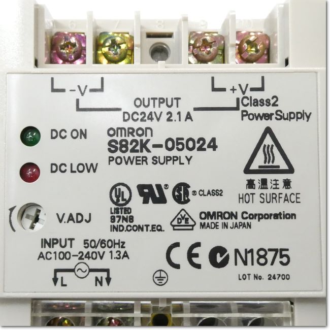 【4個】　OMRON S82K 05024 オムロン　スイッチング　電源　中古 オムロン OMRON S82K-05024 S82K05024 : 八重洲堂 Yahoo!店