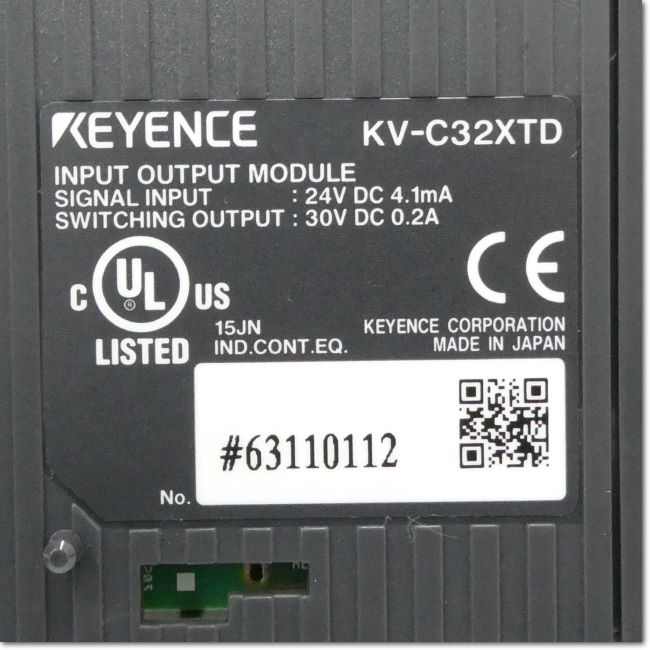 KEYENCE KV-C32XTD 入力出力モジュール キーエンス 出力ユニット KV-C32TD | 保守部品.com