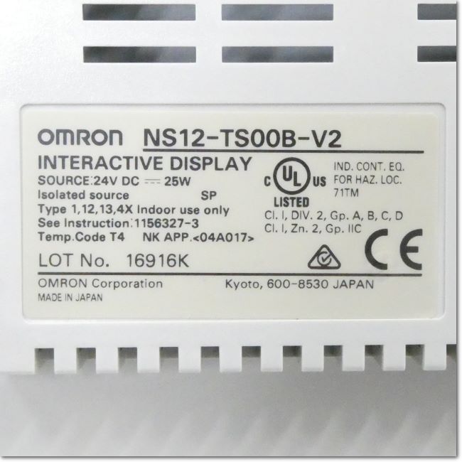 オムロン　タッチパネル　NS12-TS00B-V2 Factory Price Wholesale Genuine New MW-Omron Industrial