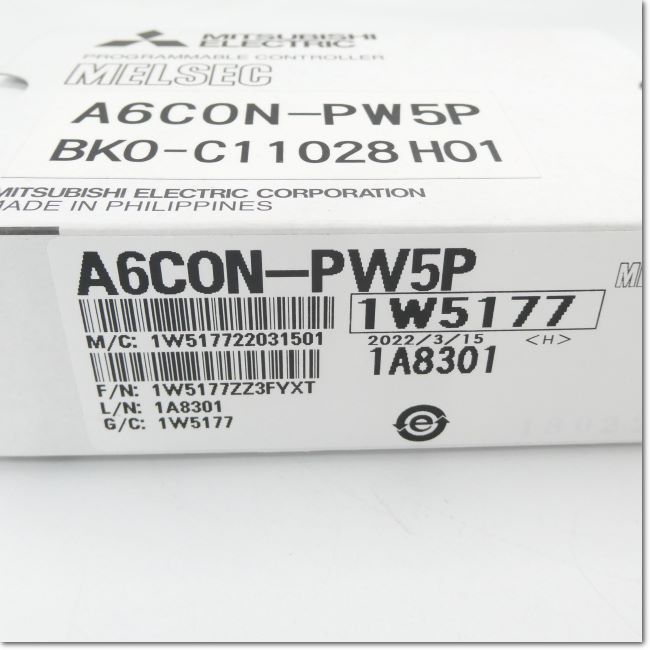 FA機器ドットコム / A6CON-PW5P 電源用ワンタッチコネクタプラグ