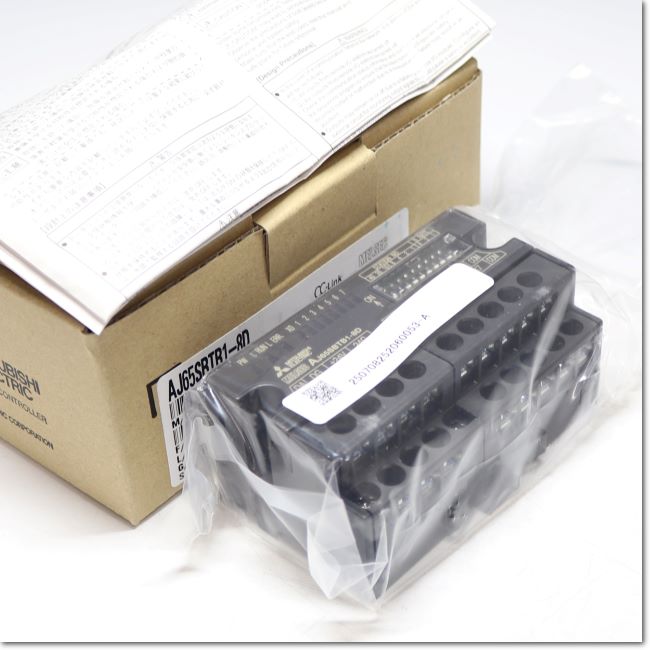 三菱電機 AJ65SBTB1-8D (DC24V入力ユニット) (8点入力) (1線式