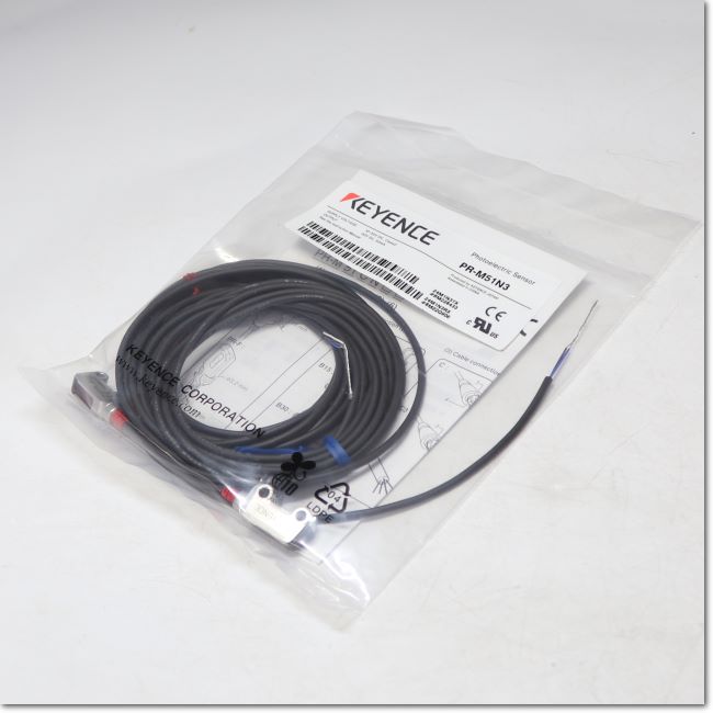 キーエンス　激安　光電センサーPR-M51N3 PR-M51N3 超小型アンプ内蔵型光電センサ PR-M/Fシリーズ