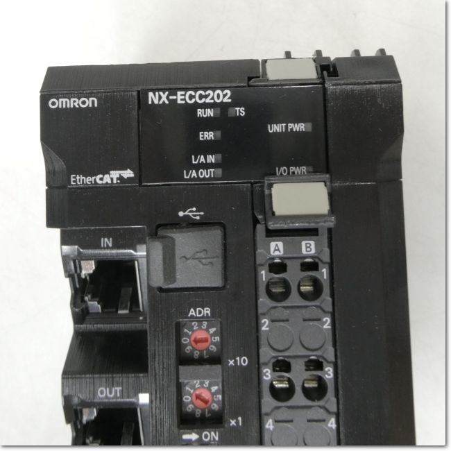FA機器ドットコム / NX-ECC202 EtherCAT カプラユニット Ver.1.2