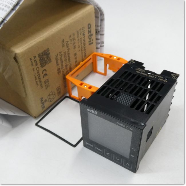 C1MTV0RA0100 デジタル指示調節計 測温抵抗体入力 電圧出力 SSR駆動用 AC100-240V 48×48mm (azbil)