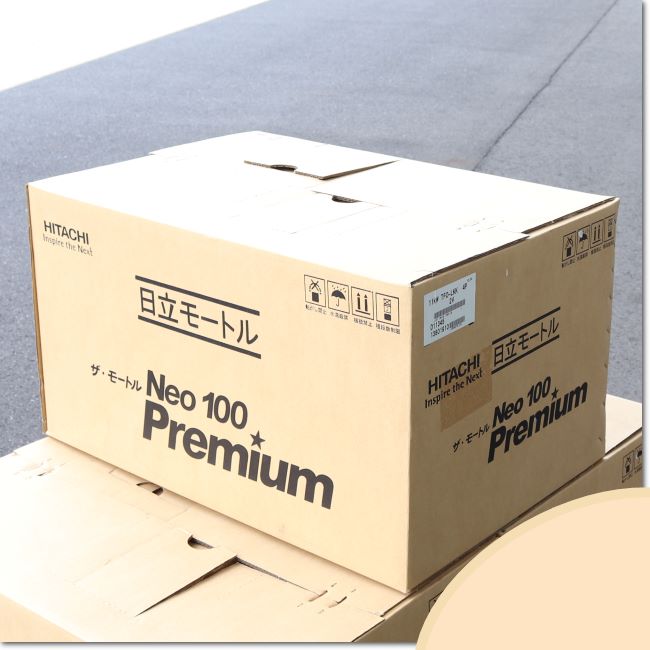 TFO-LKK 三相200V 4P 11kW 【大型・重量物】トップランナーモータ ザ・モートルNeo100 Premium キー溝付き 脚取付 (日立産機システム)