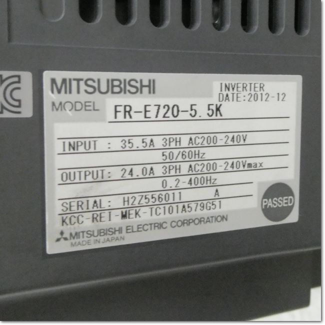 MITSUBISHI FR-E720-5.5K インバータ 在庫限り】三菱電機 FR-E720-5.5K インバーター | 電設資材