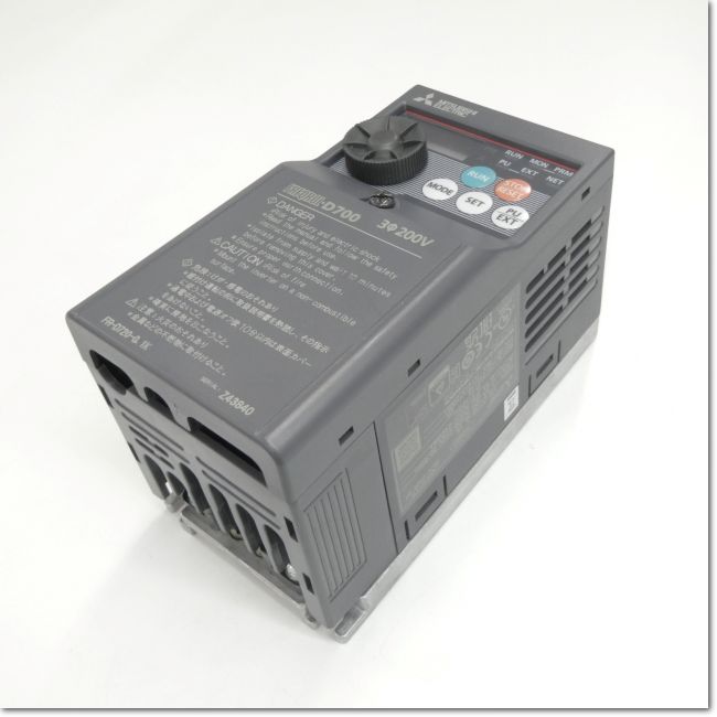 【新品未使用】三菱インバーター Amazon | 三菱電機 産業用換気送風機システム部材 FR-FS2-0.8K