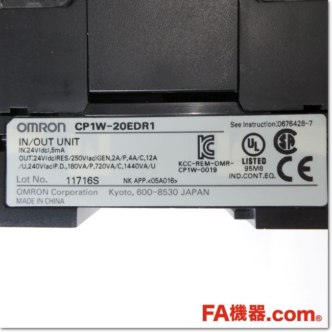 Authentic Original Omron CP1W-20EDR1 CP1W-20EDT CP1W-20EDT1